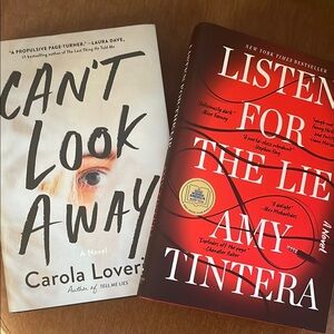 Can't Look Away and Listen for the Lie Book Bundle